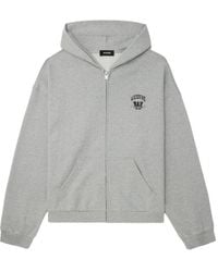 we11done - Hoodie Met Logo En Rits - Lyst