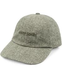 Jacob Cohen - Herringbone-Pattern Logo-Embroidered Baseball Cap - Lyst