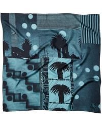 Versace - Printed Silk Twill Scarf 90 Cm - Lyst
