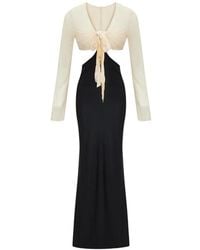 Occleus - Renee Tie-Fastening Maxi Dress - Lyst