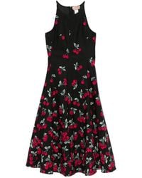 Twinset - Cherry-Print Long Dress - Lyst