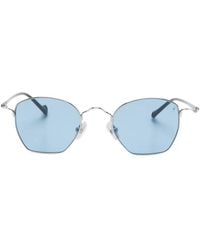 Eyepetizer - Geometric Oval-Frame Sunglasses - Lyst