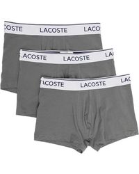 Lacoste - Logo-Waistband Boxer Briefs (Set Of Three) - Lyst