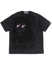 A Bathing Ape - T-Shirt Con Logo - Lyst