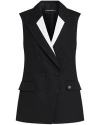 KARL LAGERFELD - And Tailored Gilet - Lyst