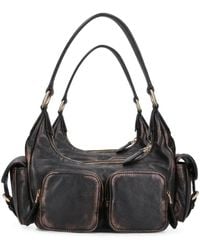 Miu Miu - Pocket Nappa Leather Bag - Lyst