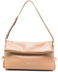 Liu Jo - Logo-Detail Shoulder Bag - Lyst