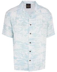Mauna Kea - Buttoned Printed Hawaiian Shirt - Lyst