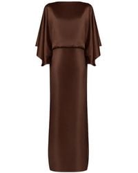 Nineminutes - The Macha Jurk Met Gedrapeerde Rug - Lyst