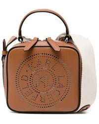 KARL LAGERFELD - K/Circle Perforated Mini Bag - Lyst
