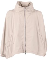 Moorer - Funnel-Neck Jacket - Lyst