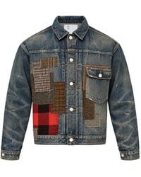 Junya Watanabe - Patchwork Denim Jacket - Lyst