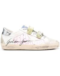 Golden Goose - Old School Touch-strap Sneakers - Lyst