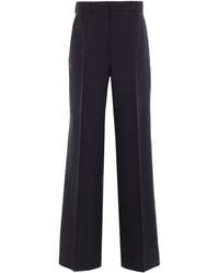 Gucci - Pinstripe Wool Jacquard Trousers - Lyst
