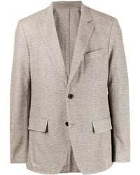 Ferragamo - Single-Breasted Blazer Jacket - Lyst