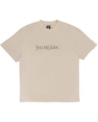 Sinclair - T-Shirt mit Logo-Stickerei - Lyst