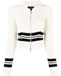 Rag & Bone - Stripe-Detail Ribbed Jumper - Lyst