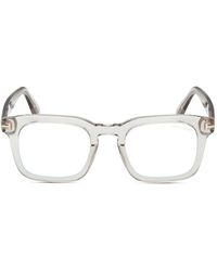 Tom Ford - Brille Mit Eckigem Gestell - Lyst