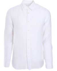 120% Lino - Button-Up Shirt - Lyst