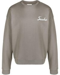 Sandro - Sweatshirt mit gummiertem Logo - Lyst