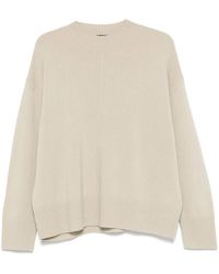 BOSS - Crew-Neck Cashmere Sweater - Lyst