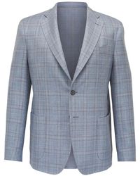 Maurizio Baldassari - Checked Single-Breasted Blazer - Lyst