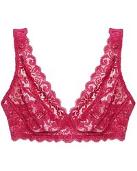 Hanro - Lace Bra - Lyst