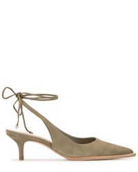 schutz keilla kitten heel mules