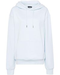 Jacquemus - Logo-embroidered Cotton Hoodie - Lyst