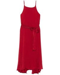 MOUTAKI - Square-Neck Midi Dress - Lyst