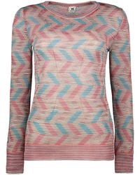 Missoni - Trui Met Zigzag Patroon - Lyst