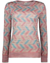 Missoni - ジグザグパターン プルオーバー - Lyst