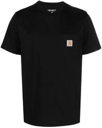 Carhartt - T-Shirt mit Brusttasche - Lyst
