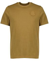 Moncler - Casual Short Sleeve Cotton T-Shirt For - Lyst