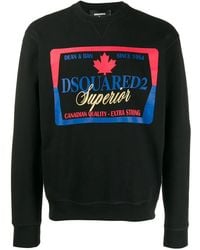DSquared² - Graphic Logo Sweatshirt - Lyst