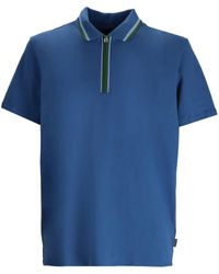 Paul Smith - ハーフジップ ポロシャツ - Lyst