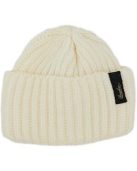 Borsalino - Bell Ribbed-Knit Beanie Hat - Lyst