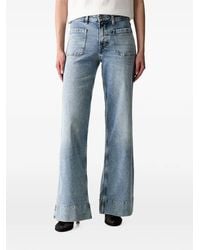 Marc O' Polo - Patch-Pocket Wide-Leg Jeans - Lyst