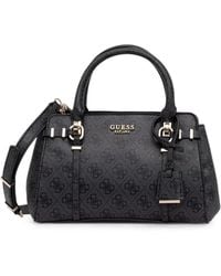Guess - Logo-Print Shoulder Bag - Lyst