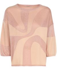 Kangra - Lurex-Pattern Blouse - Lyst