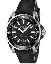 Gucci Dive Uhr, 45mm - Schwarz