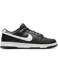 Nike - Dunk Low Retro "black Panda 2.0" Sneakers - Lyst
