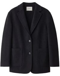 Lisa Yang - Patch-Pocket Single-Breasted Jacket - Lyst