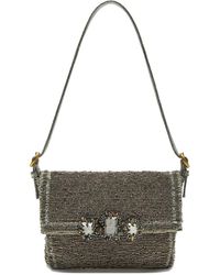Maliparmi - Beaded-Embellished Shoulder Bag - Lyst