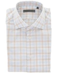 Corneliani - Check-Pattern Shirt - Lyst