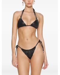 GOD SAVES QUEENS - La Brisa Pearl-Embellished Bikini Bottom - Lyst