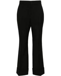 Gucci - Wool Cropped Trousers - Lyst