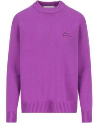 Giada Benincasa - Embroidered-Logo Cashmere Sweater - Lyst