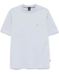 BOSS - T-Shirt En Coton À Monogramme Double B - Lyst