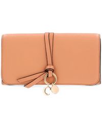 Chloé - Alphabet Grained Leather Wallet - Lyst